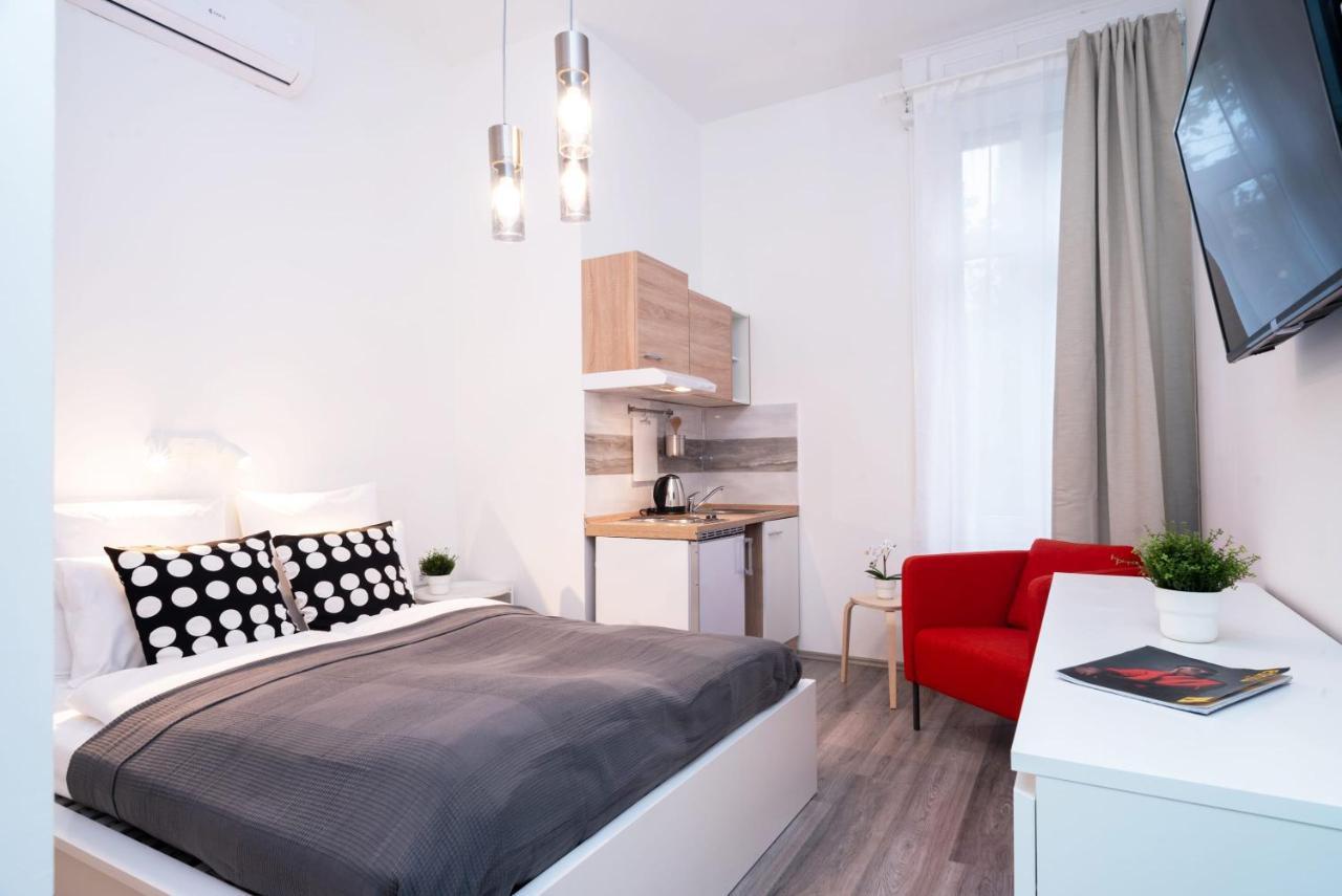 New Comfy Studio At Convenient Location Budapest Eksteriør billede